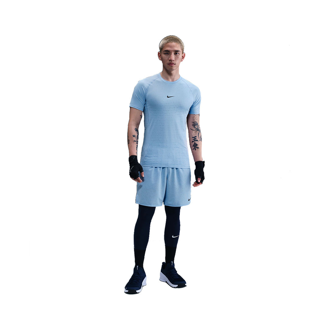 Nike Men Pro Breathe Slim-Fit Short-Sleeve Top | HJ4056-422