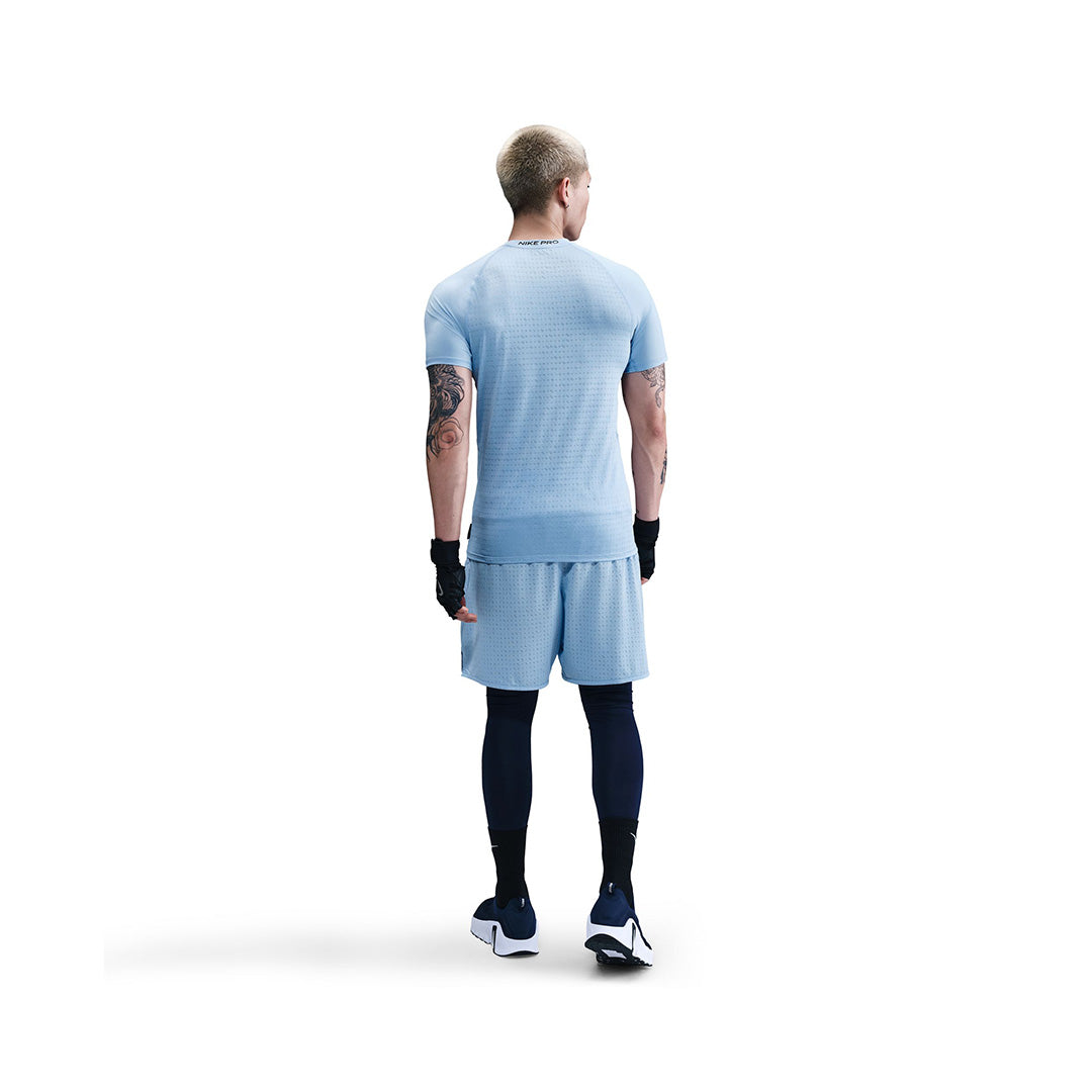 Nike Men Pro Breathe Slim-Fit Short-Sleeve Top | HJ4056-422