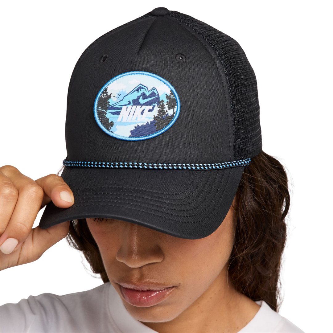 Nike Men Rise Structured Outdoor Trucker Cap | HJ7133-010