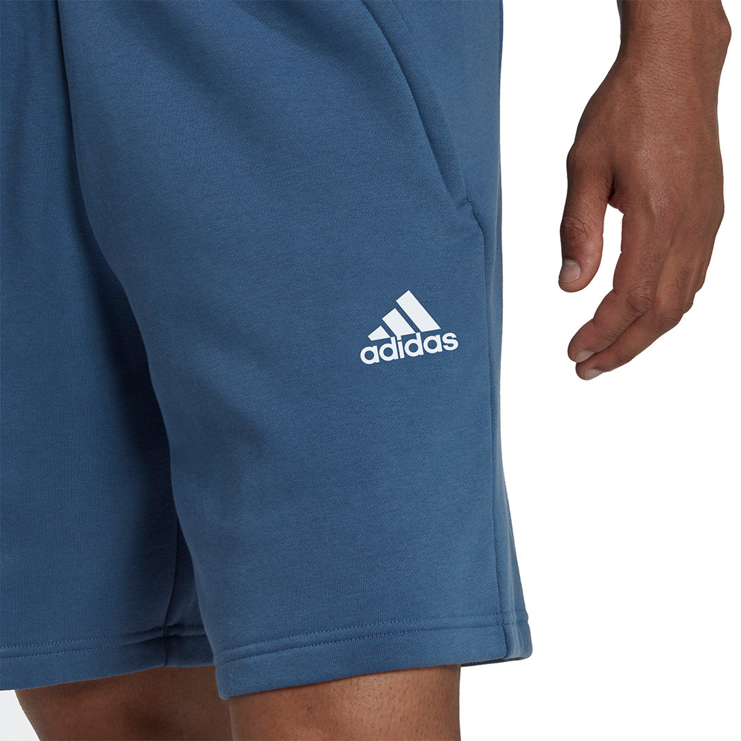 adidas Men Stadium Fleece Recycled Badge of Sport Shorts | HM7897