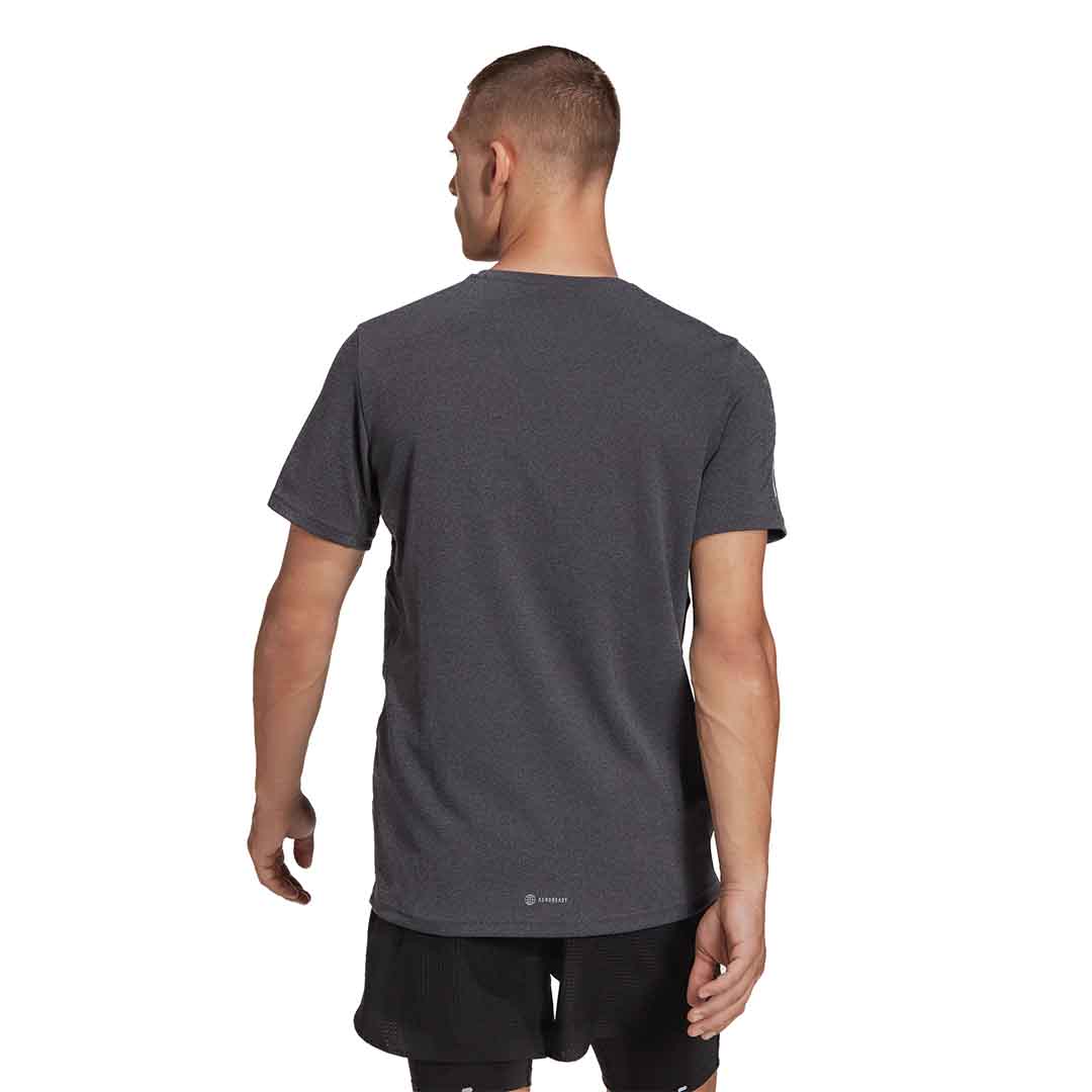 adidas Men Own the Run Heather T-Shirt | HR6617 – Sports Central