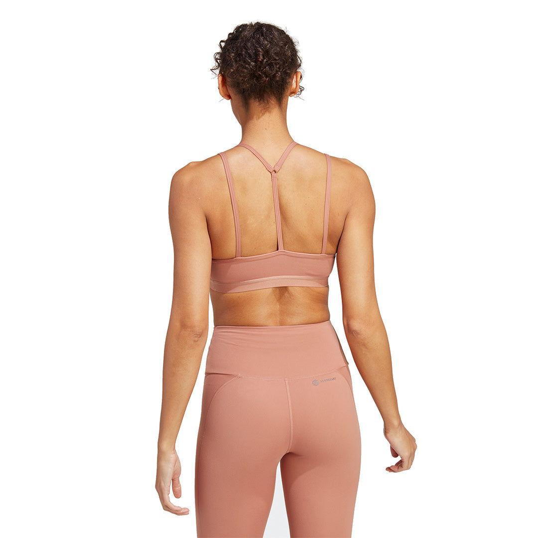 adidas Women Yoga Essentials Light-Support Bra | HR9676