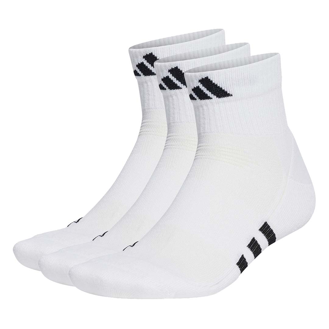 adidas Performance Cushioned Mid-Cut Socks 3 Pairs | HT3450