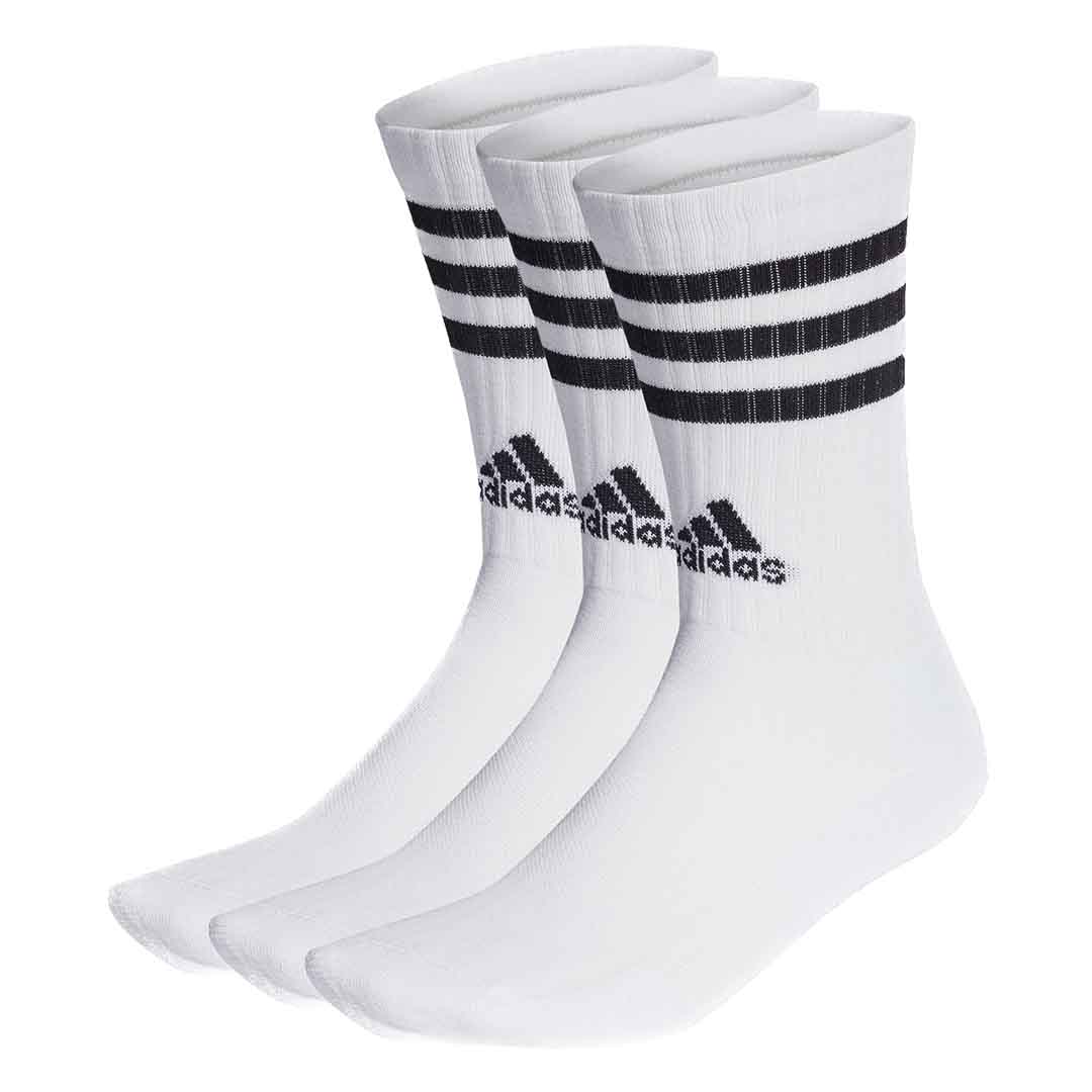 adidas 3-Stripes Cushioned Crew Socks 3 Pairs | HT3458