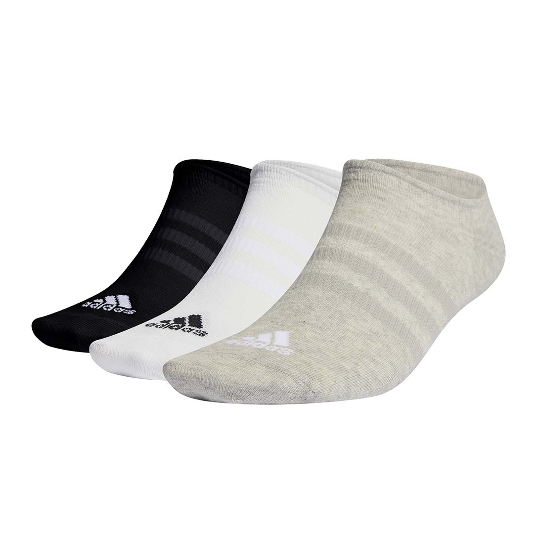 adidas Thin and Light No-Show Socks 3 Pairs | IC1328