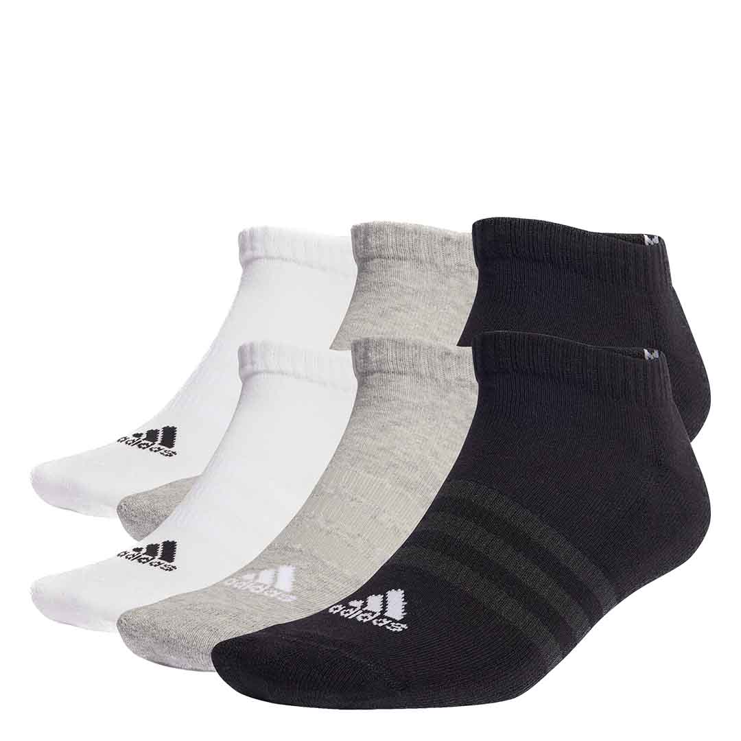 adidas Cushioned Sportswear Low-Cut Socks 6 Pairs | IC1340 – Sports Central