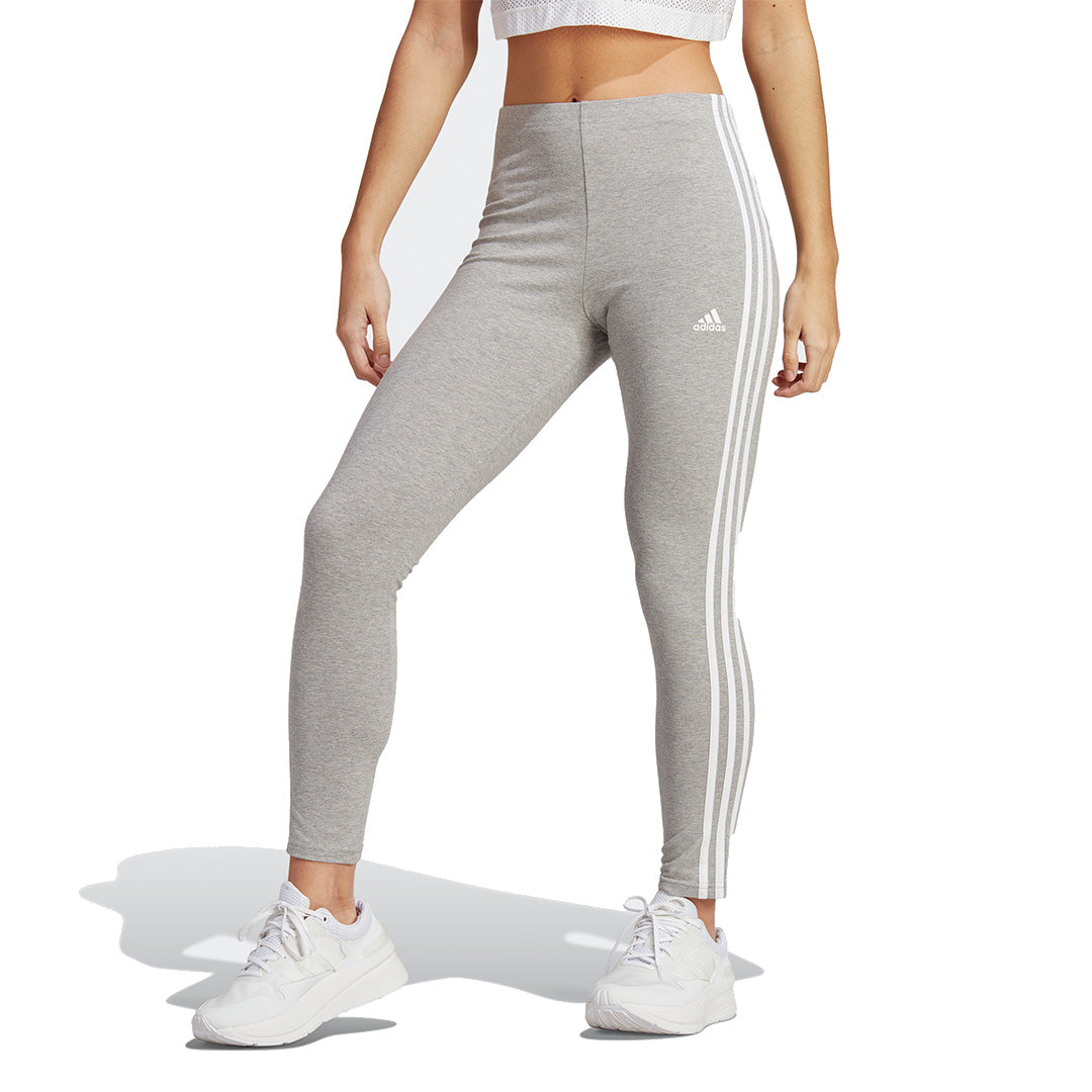 adidas Women Essentials 3-Stripes High-Waisted Single Jersey Leggings | IC7152