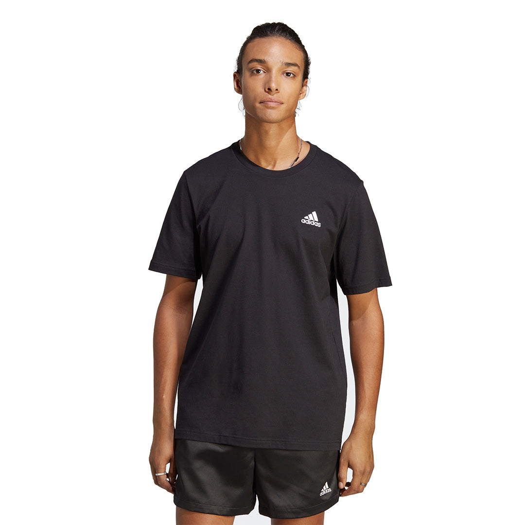 adidas Men Essentials Single Jersey Embroidered Small Logo Tee | IC9282