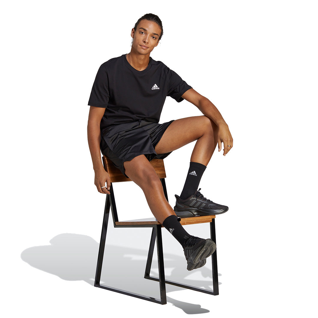 adidas Men Essentials Single Jersey Embroidered Small Logo Tee | IC9282