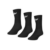 adidas Unisex Trefoil Cushioined Crew Socks 3 Pairs | IJ5613