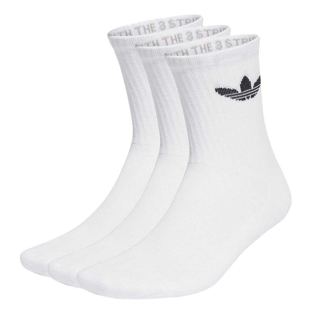 adidas Trefoil Cushion Crew Socks 3 Pairs | IJ5616
