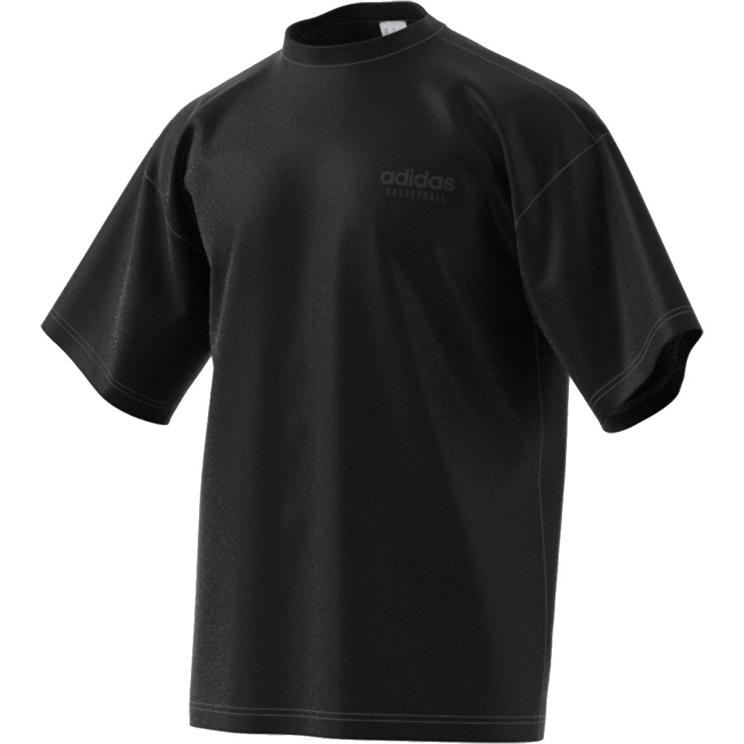 Necklet Styre logo adidas Men Basketball Select T-Shirt | IK0091 – Sports Central