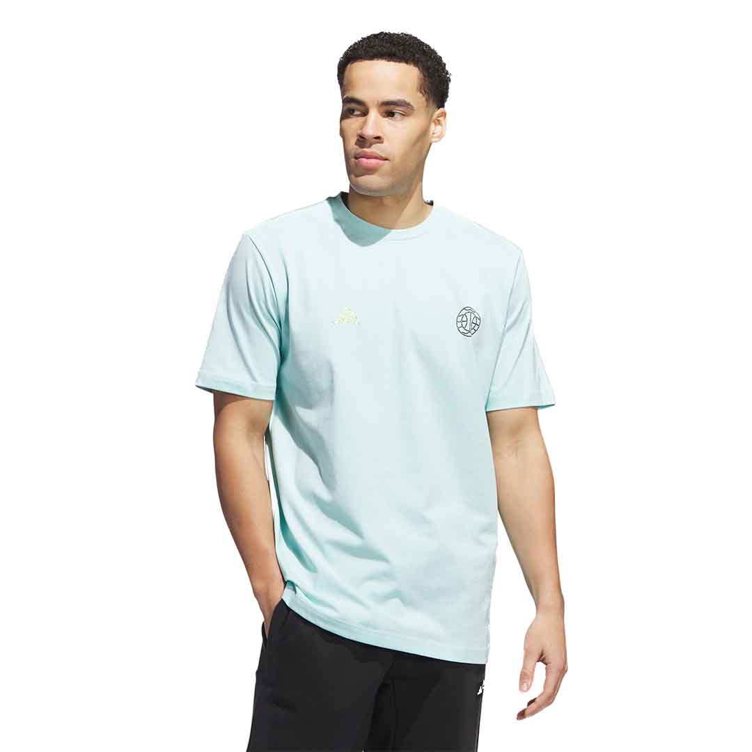 adidas Men Sustainability Hoops Tee | IM4608 – Sports Central