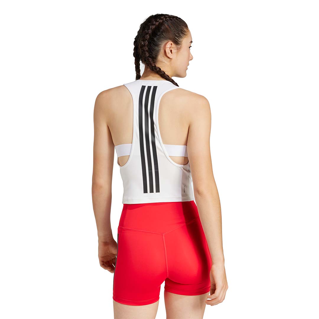 adidas Women Power 3-Stripes Racerback Bra Tank Top | JG6183