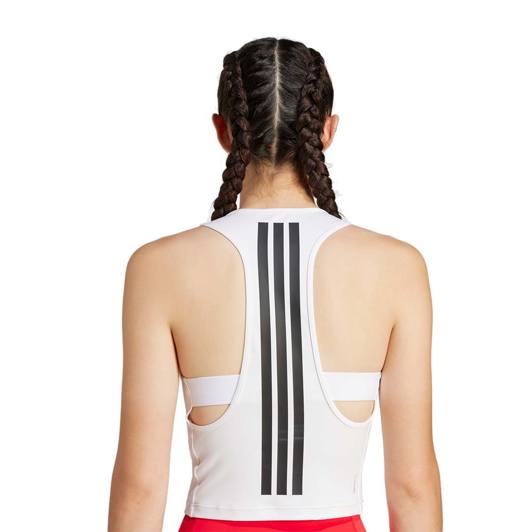 adidas Women Power 3-Stripes Racerback Bra Tank Top | JG6183