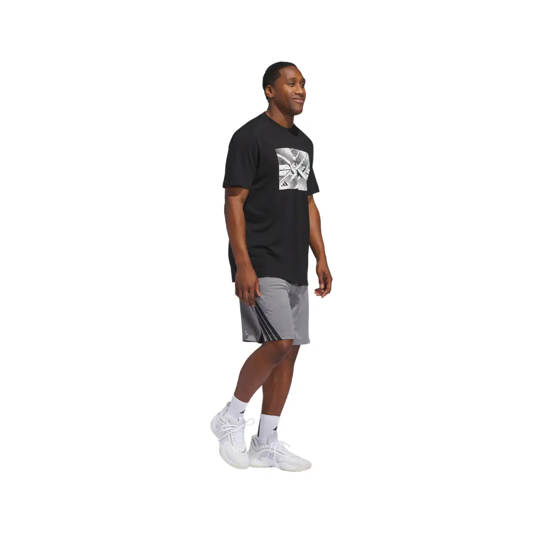 adidas Men Basketball State of Mind Graphic Tee | JI7119