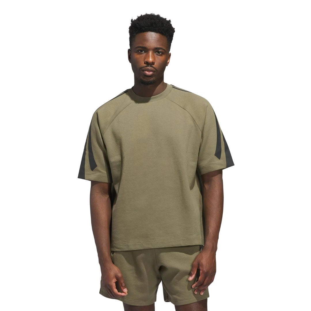 adidas Unisex Short Sleeve Sweat | JN3975
