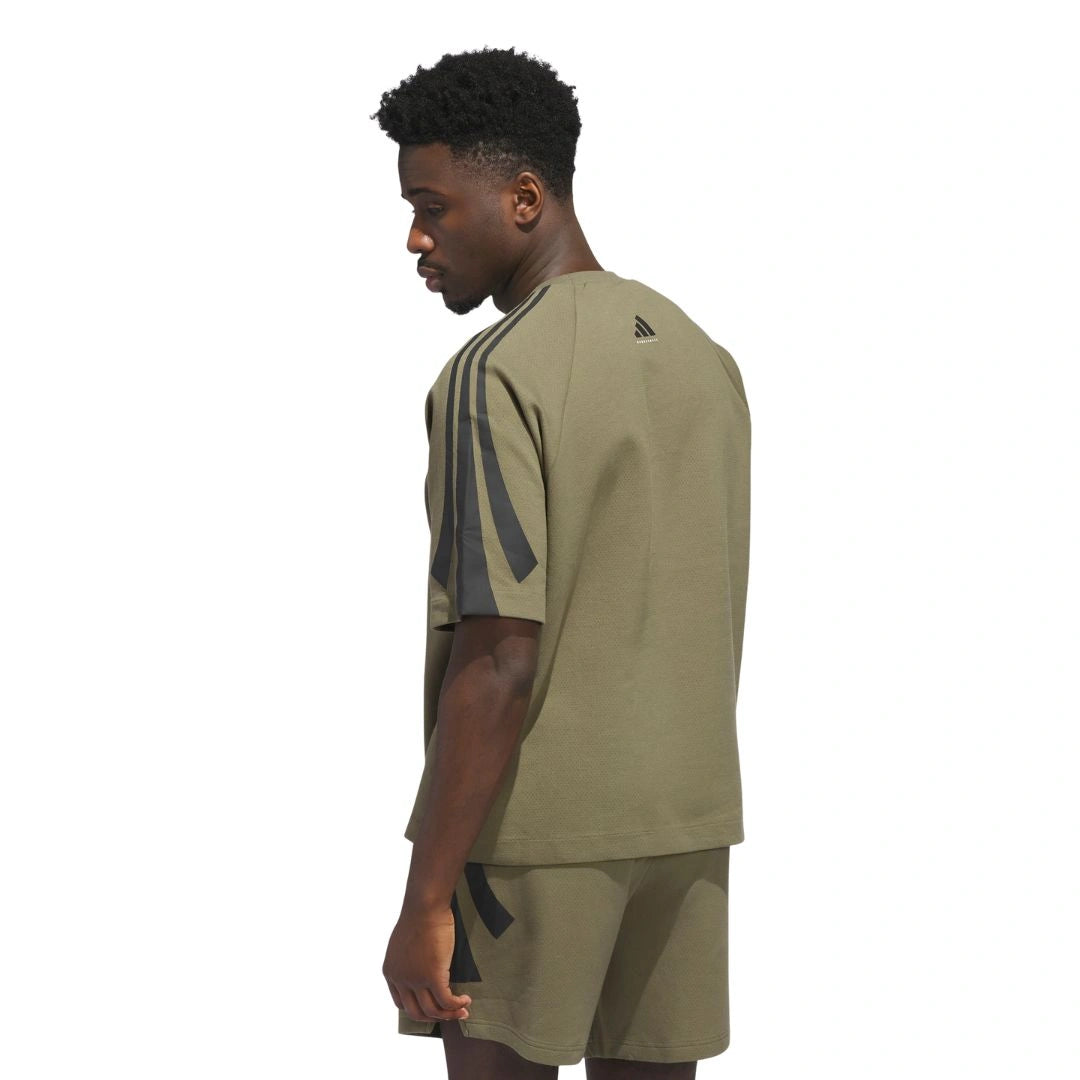 adidas Unisex Short Sleeve Sweat | JN3975