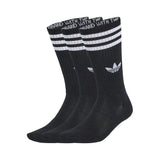 adidas Unisex 3-Stripes High Crew Socks 3 Pairs | JV7417