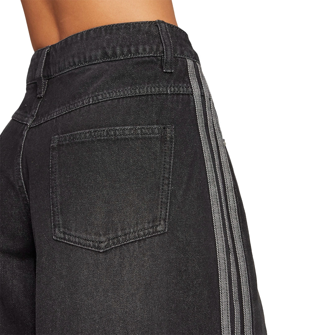 adidas Women Denim Wide Pants | JV7453
