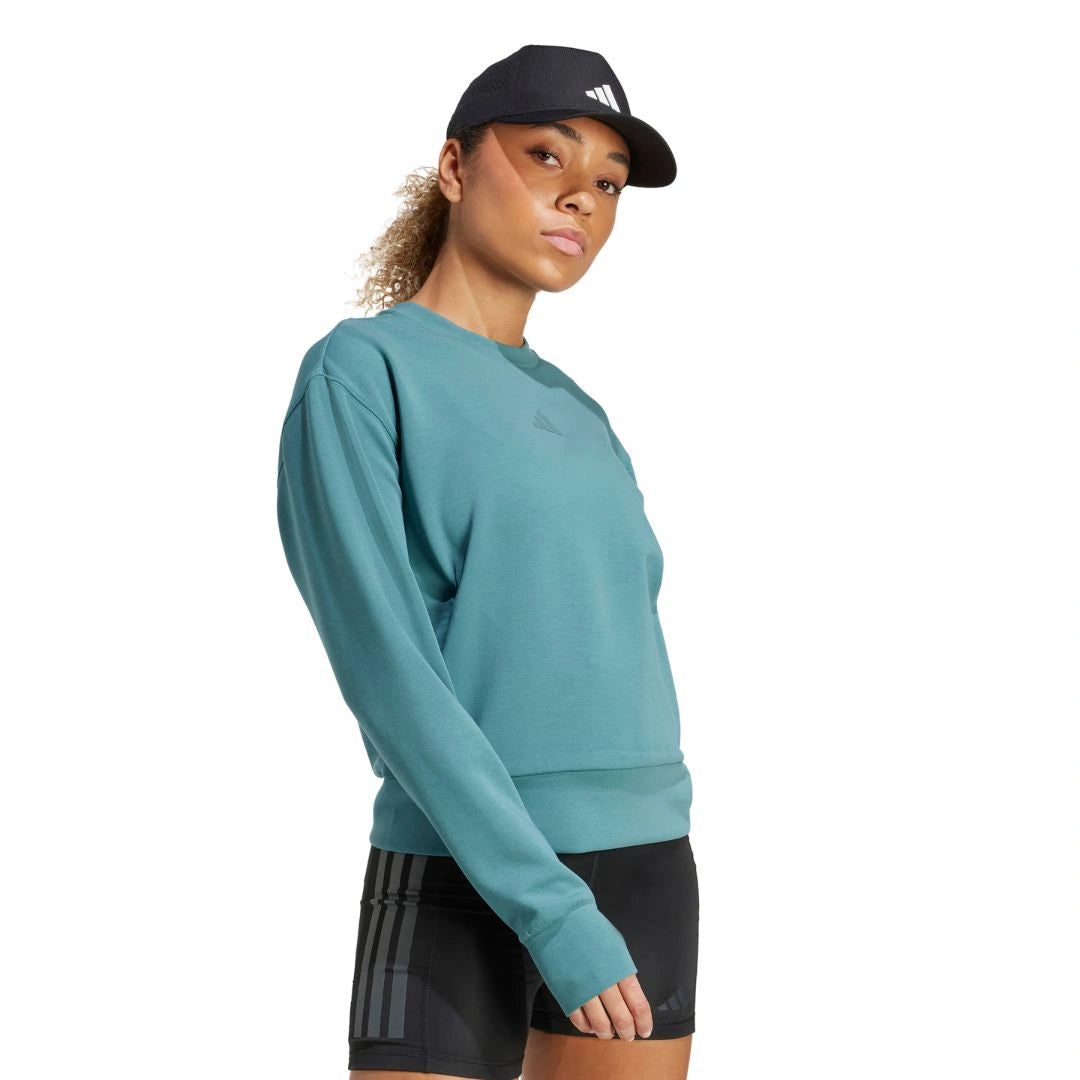 adidas Women D4T Knit Crew | JW3395