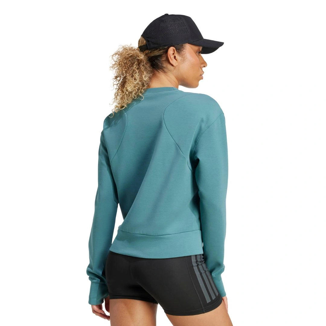 adidas Women D4T Knit Crew | JW3395