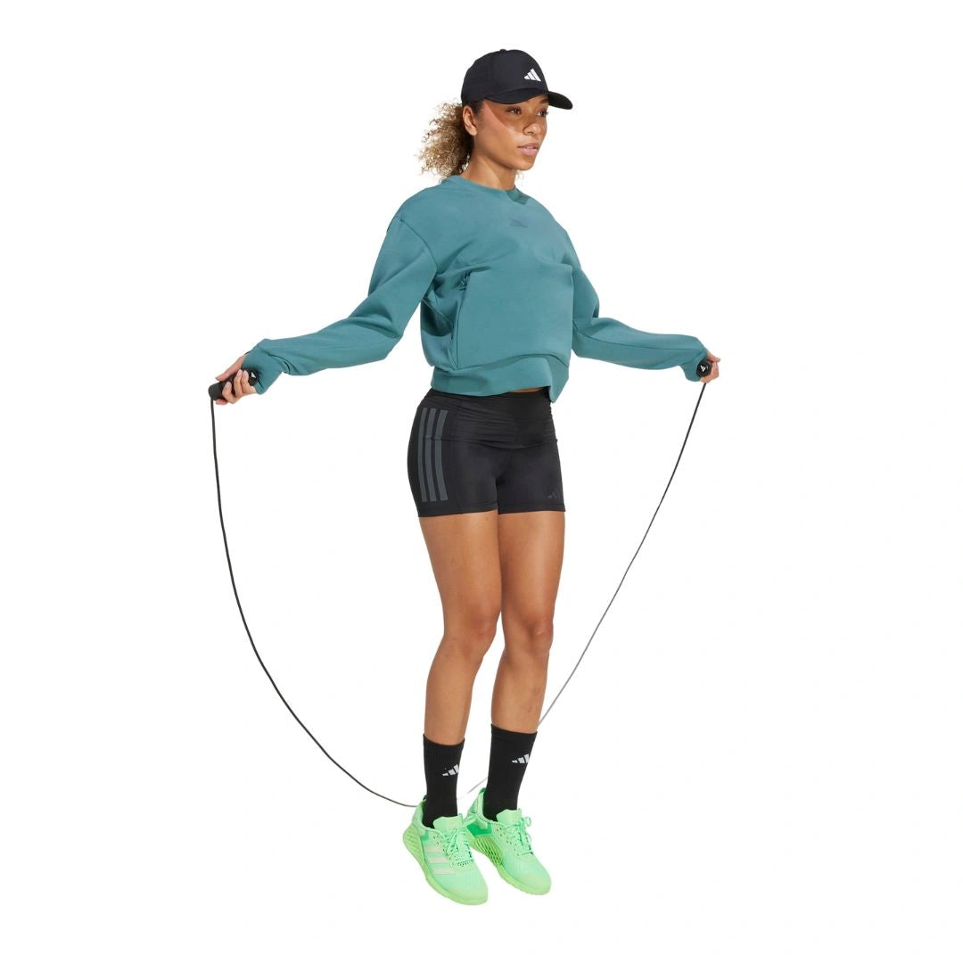 adidas Women D4T Knit Crew | JW3395