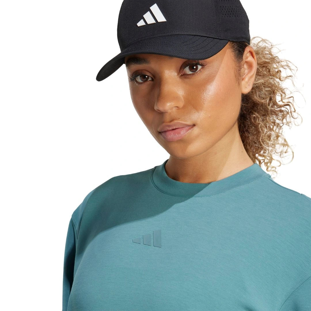 adidas Women D4T Knit Crew | JW3395