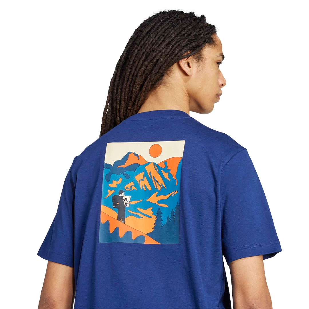 adidas Men Doodle Hike T-shirt | KA7137