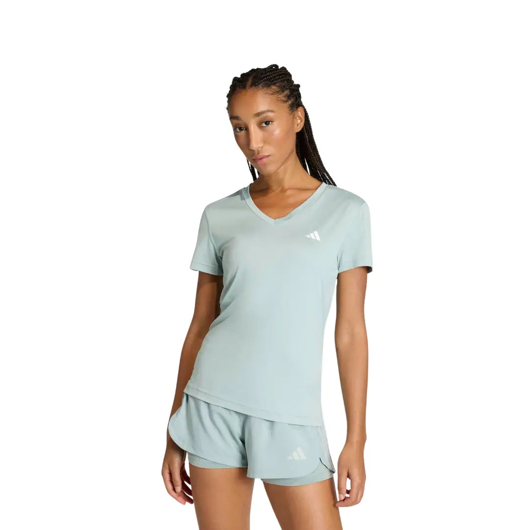 adidas Women Workout Essentials V-Neck Tee | KB9596