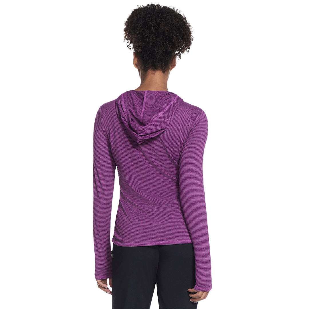 Skechers Women Go DRI Harmony Stripe Hoodie | LT2PRHP