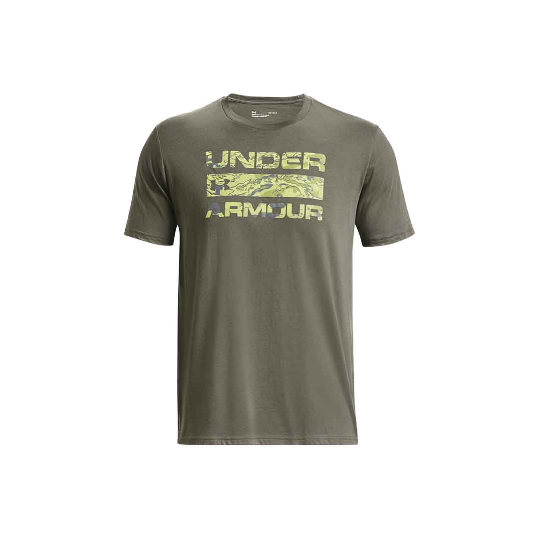 Under Armour Men Stacked Logo Fill T-Shirt | 1361903-255