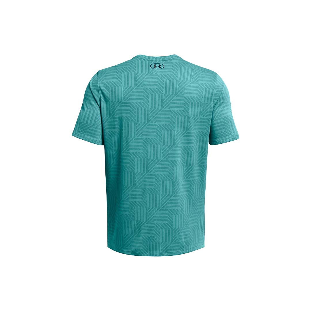 UA Men Tech Vent Geotessa Short Sleeve | 1382182