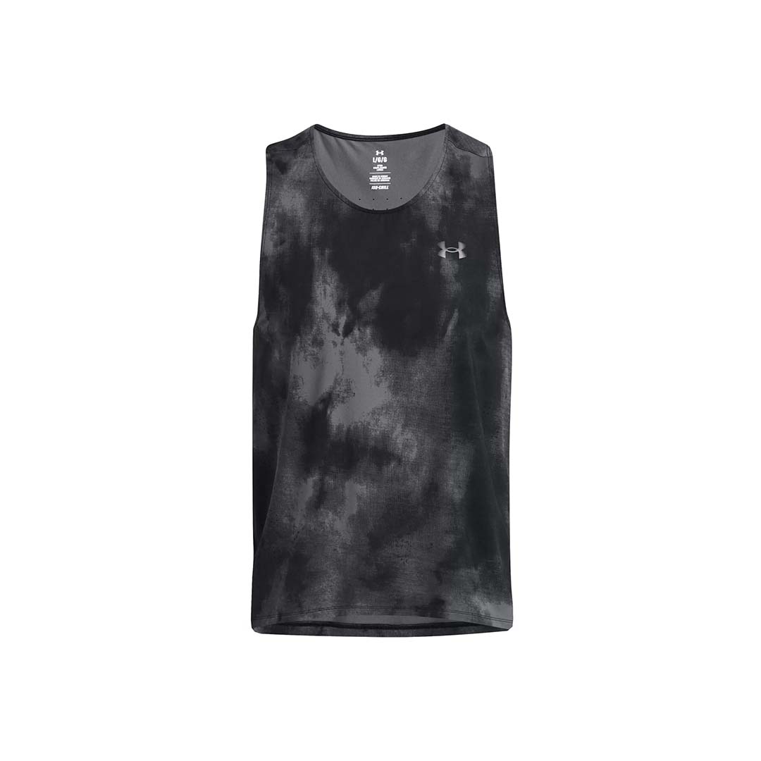 UA Men Launch Elite Print Singlet | 1382609