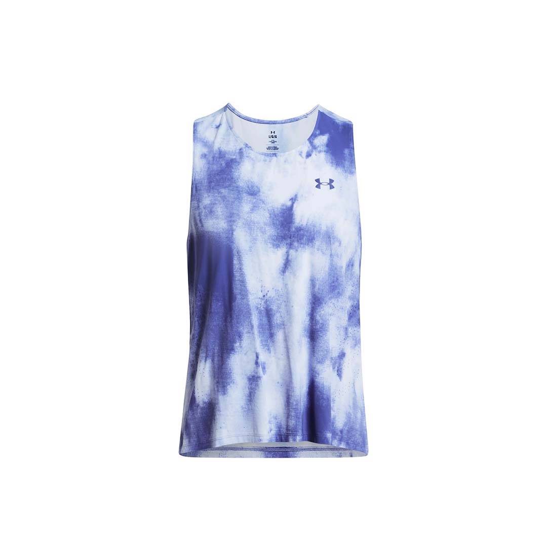 UA Men Launch Elite Print Singlet | 1382609