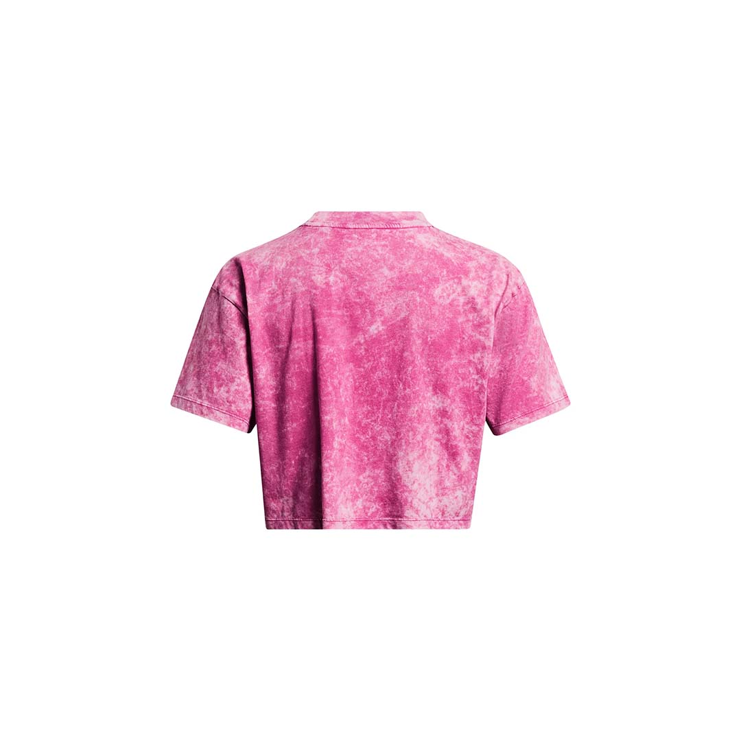 UA Women Wash Logo Repeat Crop Short Sleeve | 1385993