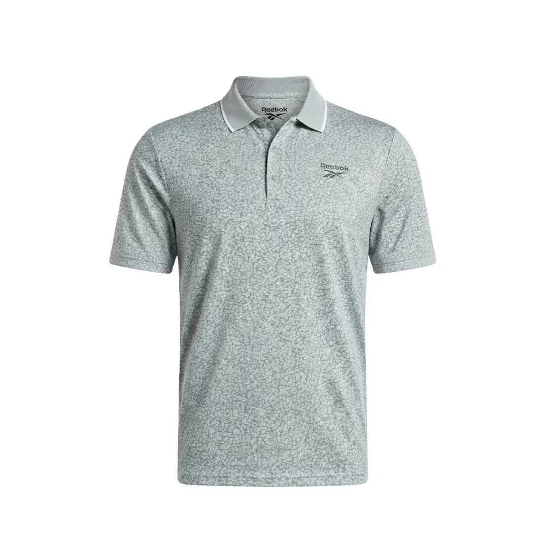 Reebok Men Crackle Print Polo | RGMS26102G