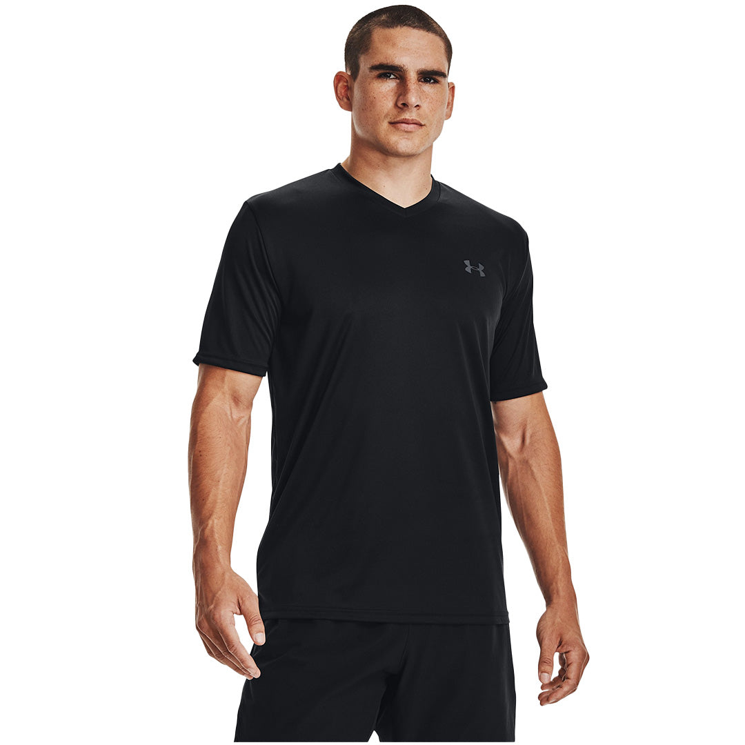Under Armour Men Velocity 2.0 Short Sleeve Vneck | 1327969-001