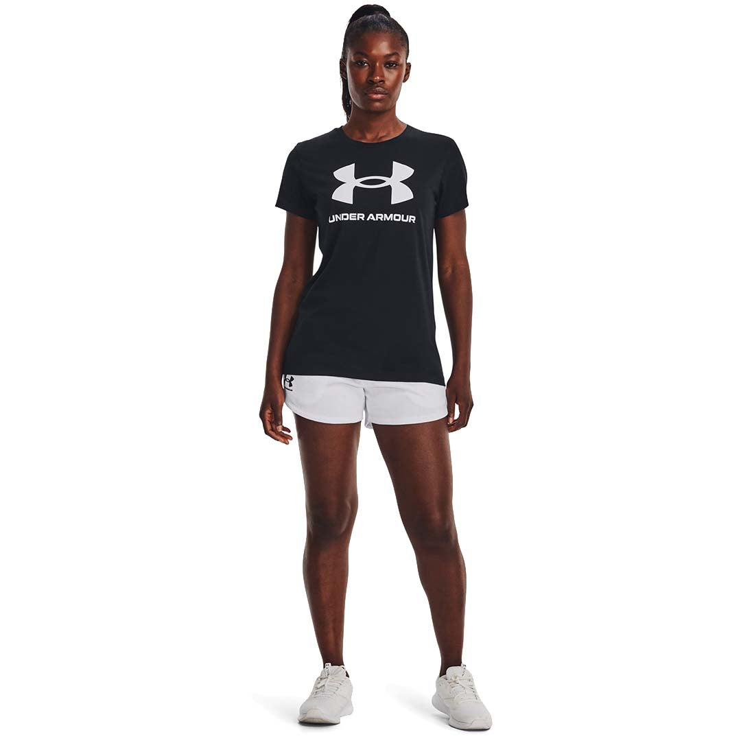Under Armour Women Sportstyle Logo Short Sleeve | 1356305-001
