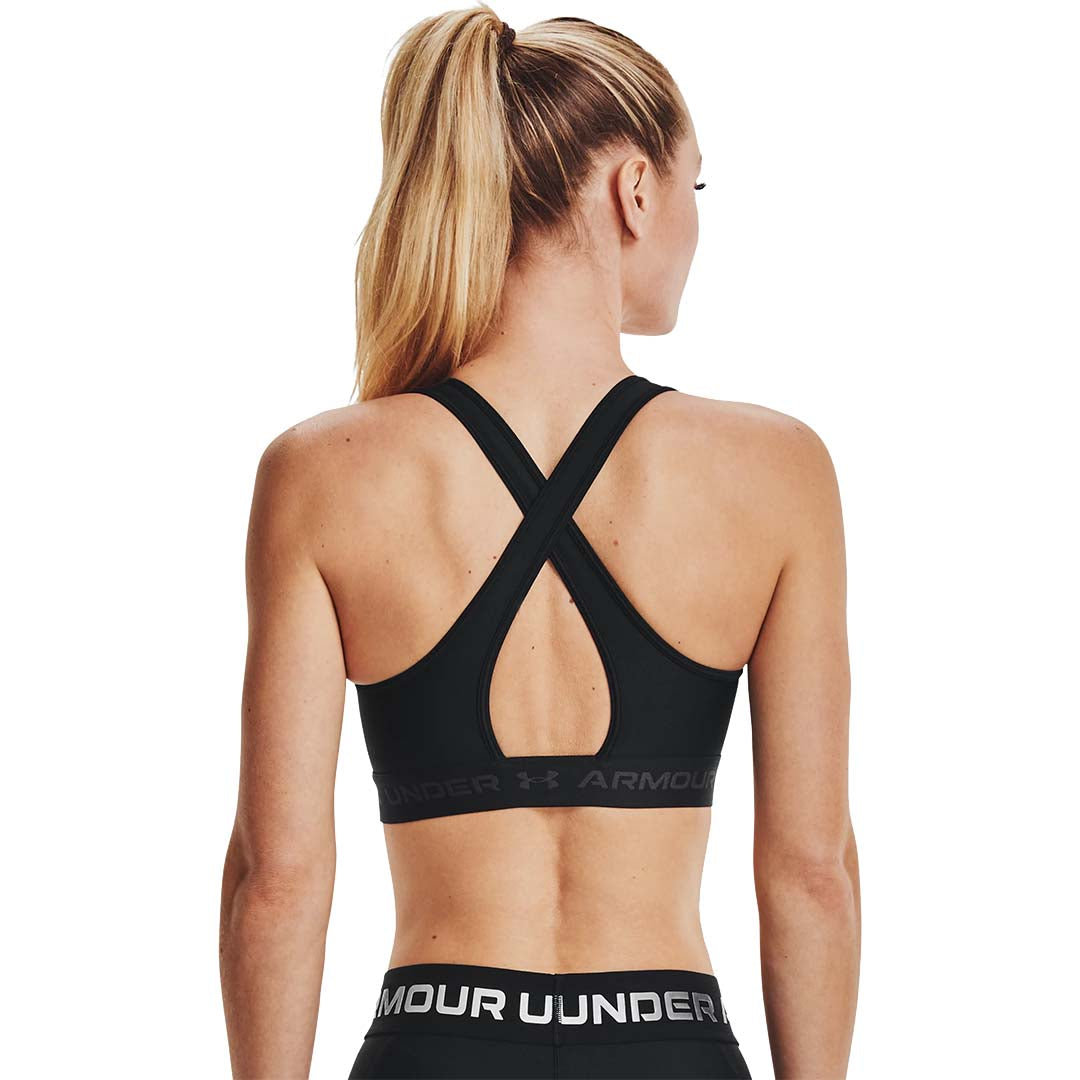 Under Armour Women Crossback Mid Bra | 1361034-001
