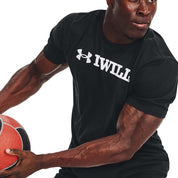 UA Men I Will Short Sleeve | 1379023