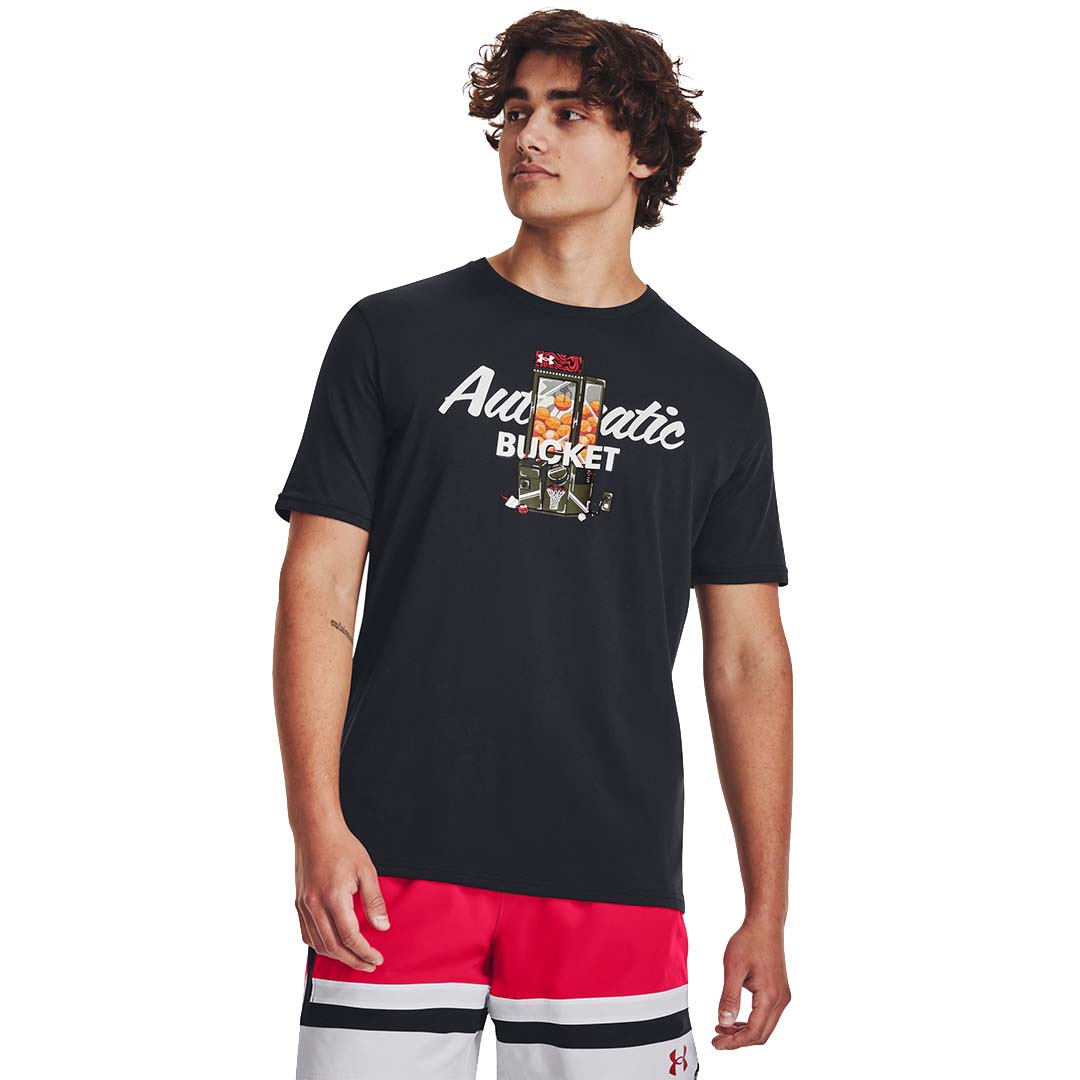 Under Armour Men Basketball Claw Machine Short Sleeve | 1379565-001 ...