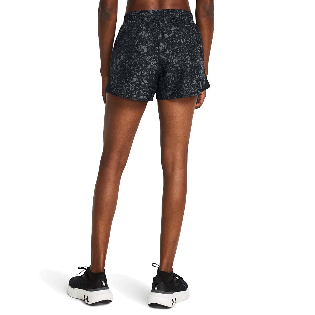 Under Armour Women Fly By 3'' Printed Shorts | 1382439-001