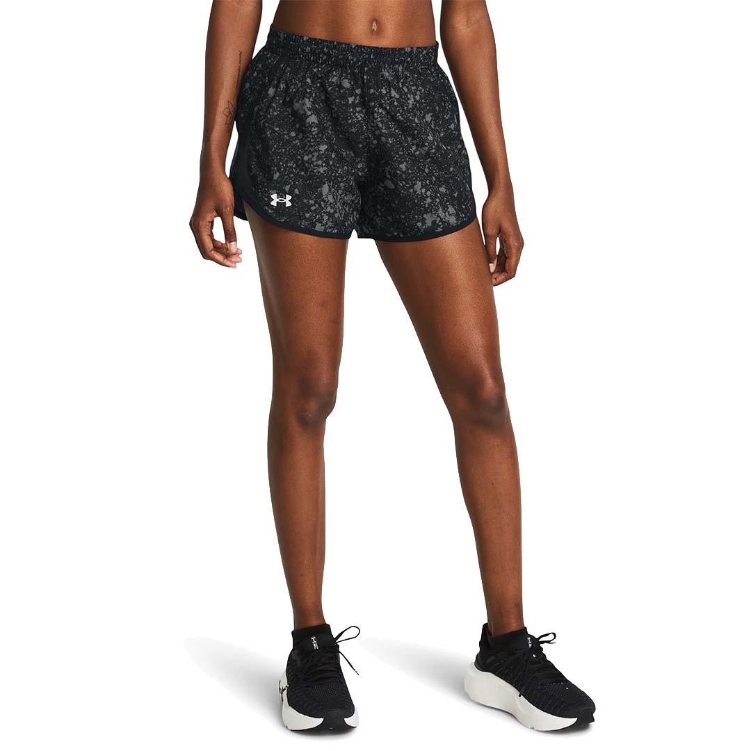 Under Armour Women Fly By 3'' Printed Shorts | 1382439-001