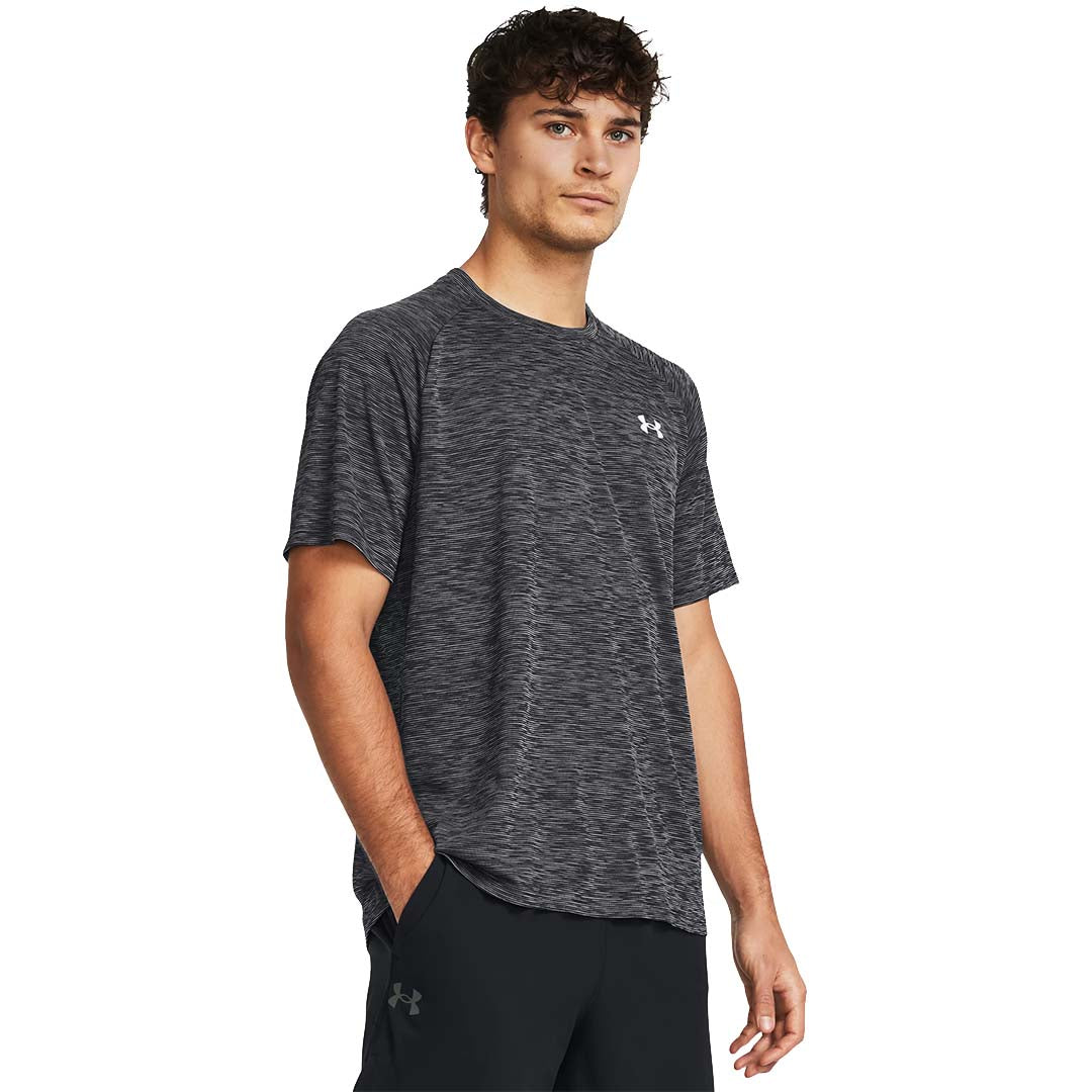 Under Armour Men Tech Textured Short Sleeve | 1382796-001