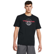 UA Men Basketball Net Wordmark Short Sleeve | 1382849