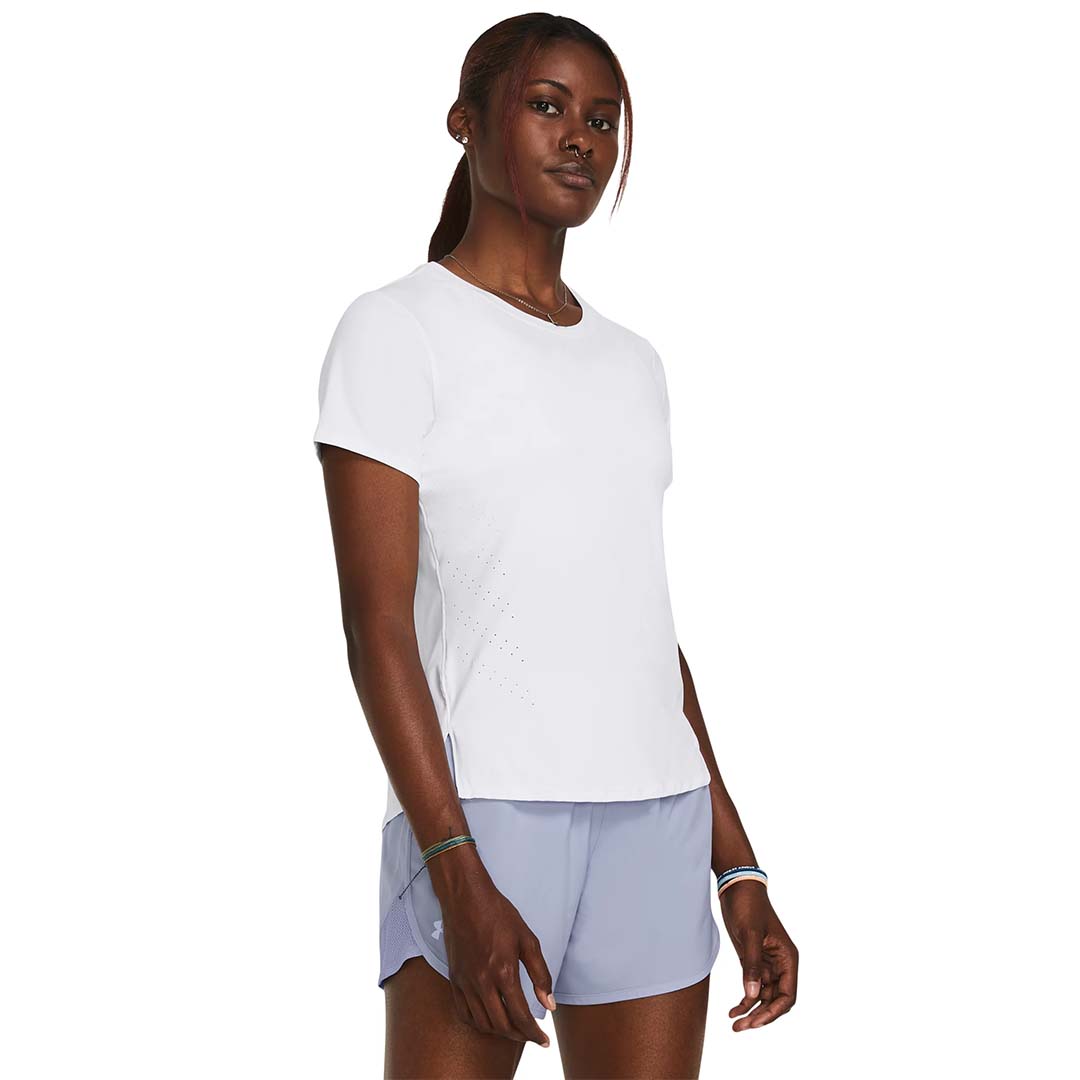 Under Armour Women Launch Elite Shortsleeve | 1383364-100 – Sports Central