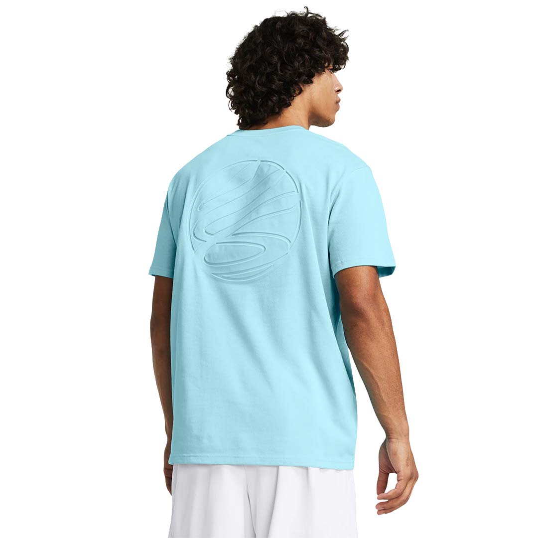 Under Armour Men Curry Emboss HW Tee | 1383378-914