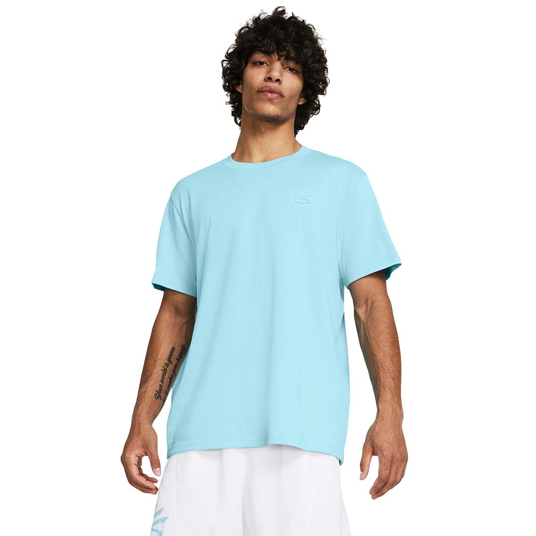 Under Armour Men Curry Emboss HW Tee | 1383378-914