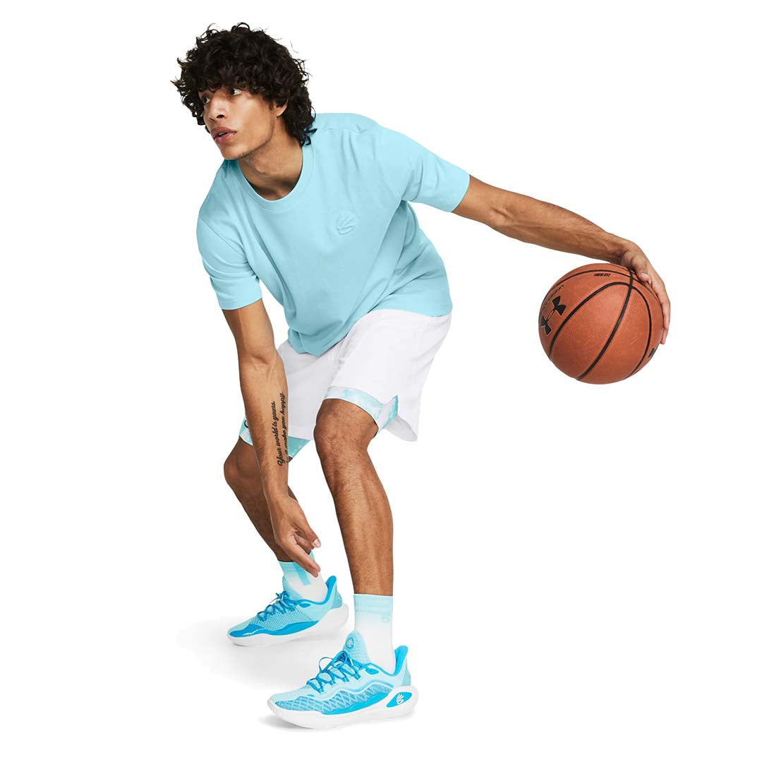 Under Armour Men Curry Emboss Heavyweight Tee | 1383378-914